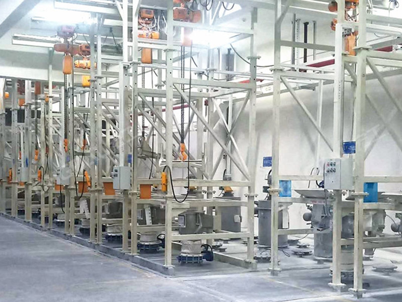 某大型醫(yī)療企業(yè)PVC氣力輸送配料項(xiàng)目案例