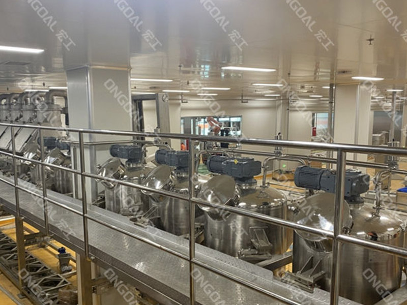 某大型調味品企業(yè)智能輸送配料系統項目案例