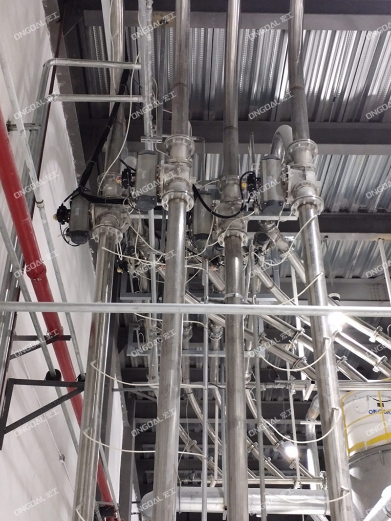 國(guó)內(nèi)某TOP涂料企業(yè)鈣基粉體智能輸送系統(tǒng)案例