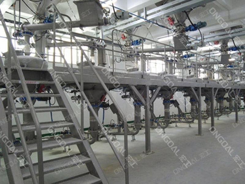 健康食品原料智能投料系統項目案例 