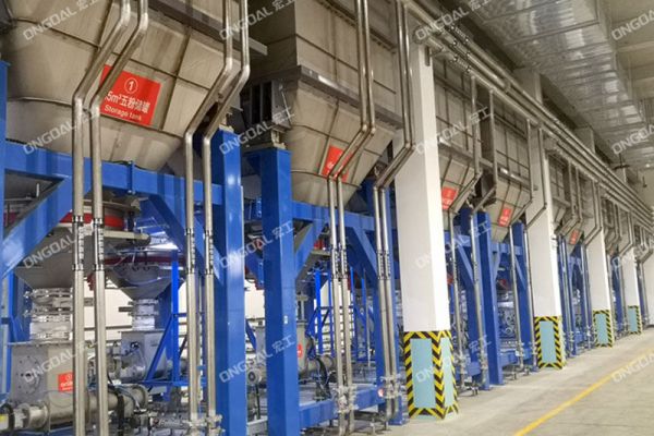 浙江某化工集團(tuán)氣力輸送工程案例